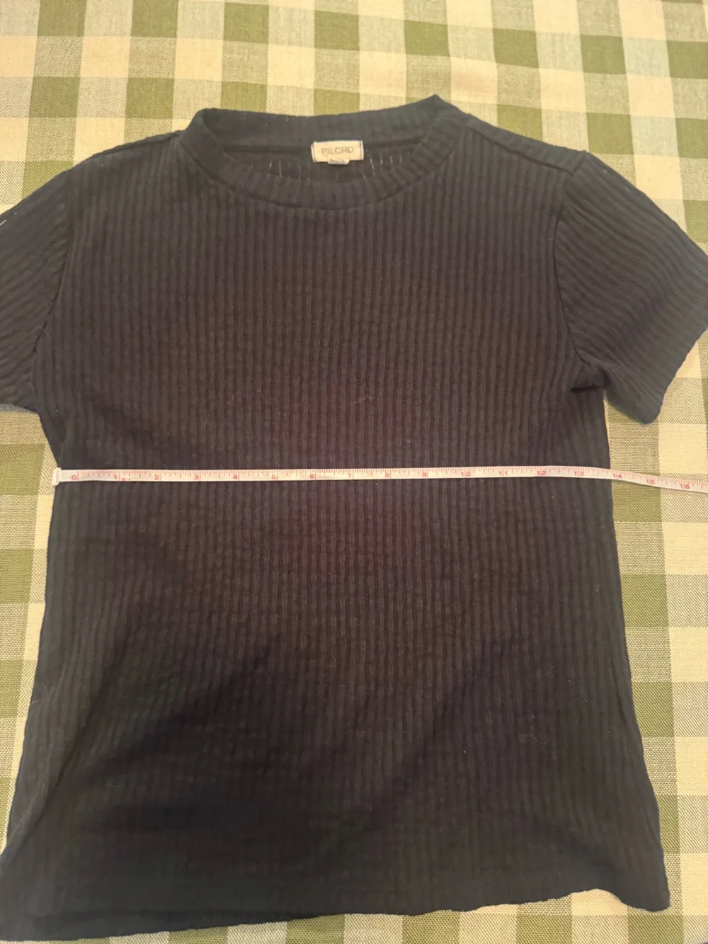 Pilcro Textured Rib Layering Tee - Picture 9 of 13